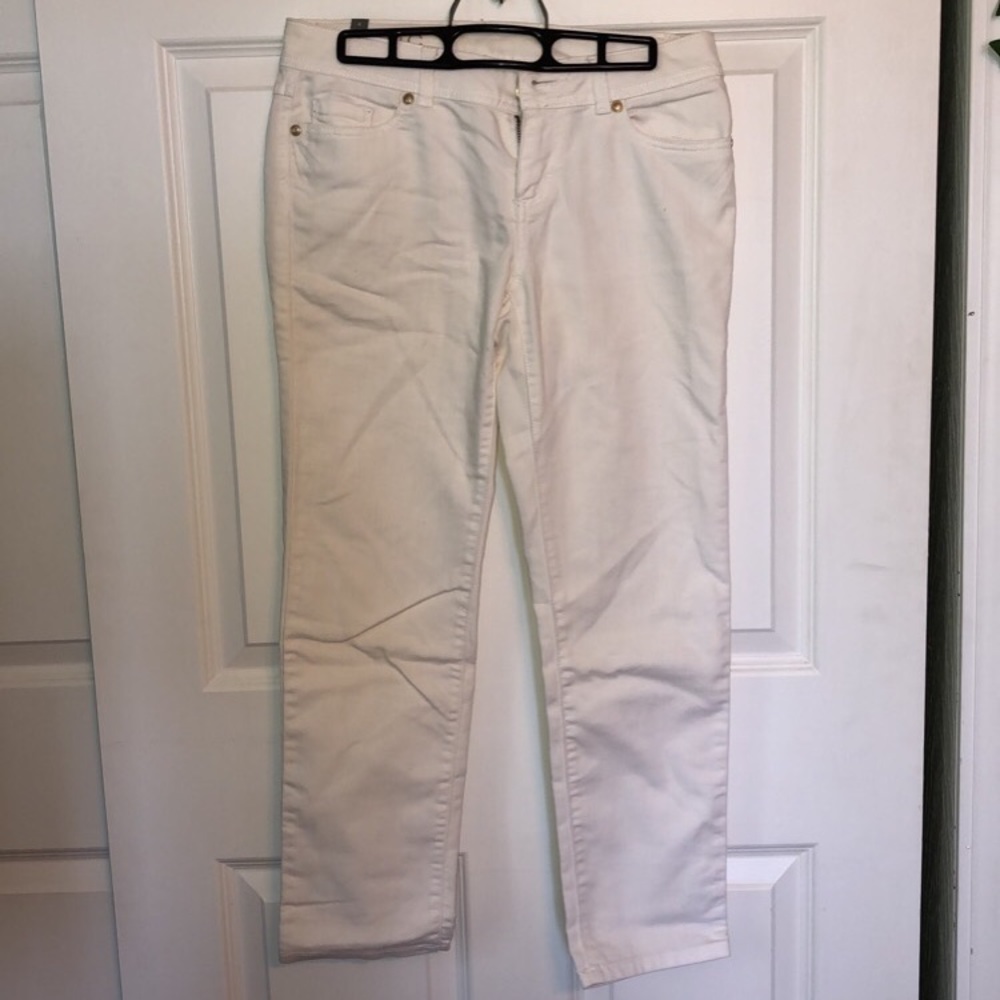 White jeans